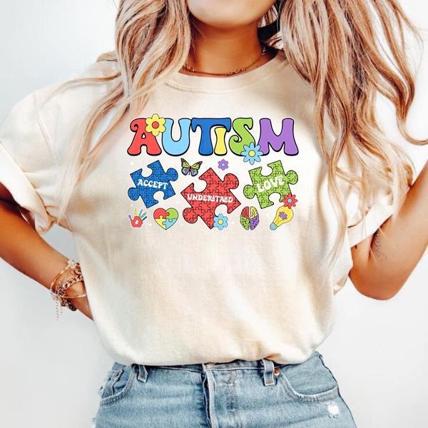 Retro Autism T-Shirt, Autism Awareness Shirt, Autism Mama Shirt, Autism Advocate Shirt, Special Education Hoodie, Sweatshirt