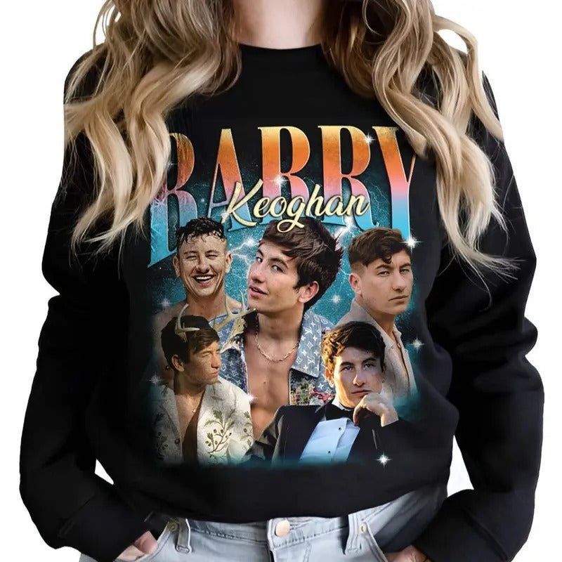 Retro Barry Keoghan Vintage Sweatshirt, Barry Keoghan Homage Retro, Barry Keoghan Sweatshirt, Barry Keoghan 90s...