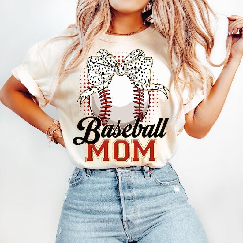 Retro Baseball Mom Coquette, Game Day Baseball, Baseball Bow, Tis the Season Tshirt Hoodie, Sweatshirt | HypeCrazeTee.com
