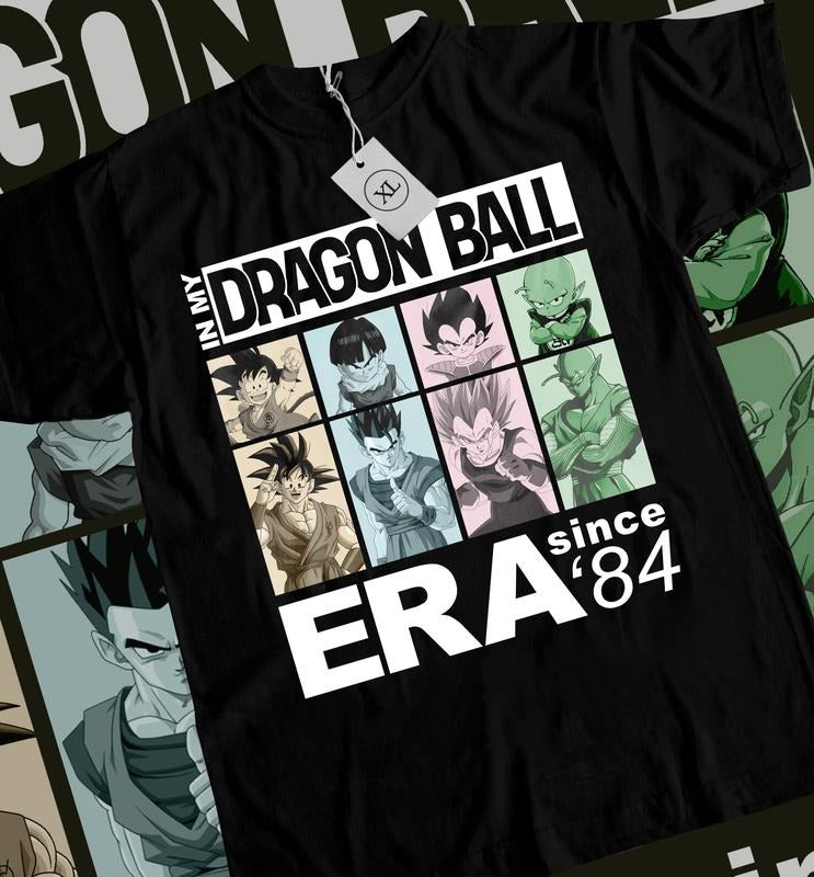 Retro Drag0n B4ll Since 84 Tshirt, Anime Tshirt, Dragonb4ll Tshirt A5 Hoodie, Sweatshirt | HypeCrazeTee.com