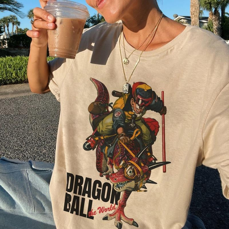 Retro Drag0n B4ll Tshirt, Anime Tshirt, Dragonb4ll Tshirt A4 Hoodie, Sweatshirt | HypeCrazeTee.com