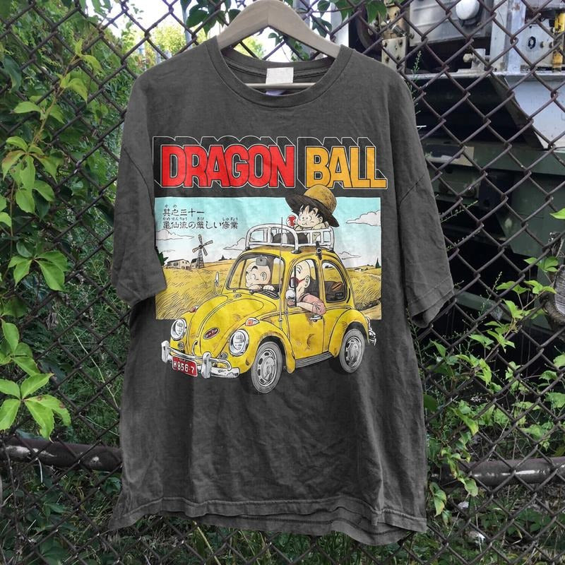 Retro Drag0nBall Tshirt, Anime Tshirt Hoodie, Sweatshirt | HypeCrazeTee.com