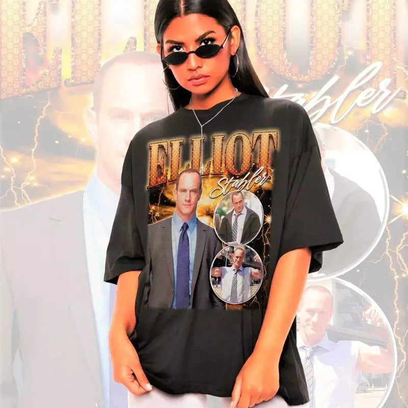 Retro Elliot Stabler Shirt -Christopher Meloni Shirt,Elliot T-Shirt Size S-5XL Hoodie, Sweatshirt | HypeCrazeTee.com