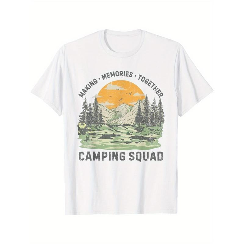 Retro Family Camping Group 2024 Set Up Campers Camping Camp Squad Made USA T-Shirts, Hoodie, Sweatshirt