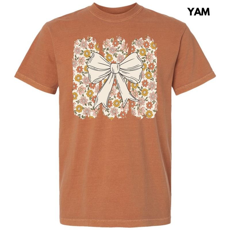 Retro Flower Bow Colors T-Shirt 'NLB' Hoodie, Sweatshirt | HypeCrazeTee.com