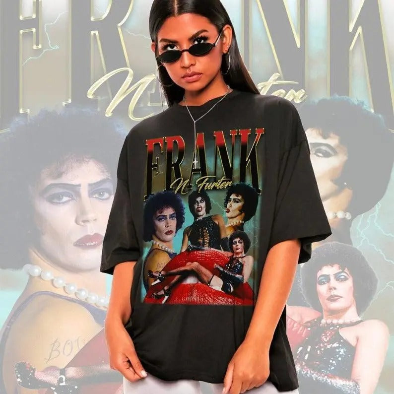 Retro Frank N Furter Shirt -Frank N Furter Tshirt,Frank N Furter T-shirt,Rocky Horror Picture Show Shirt,Rocky Horror...