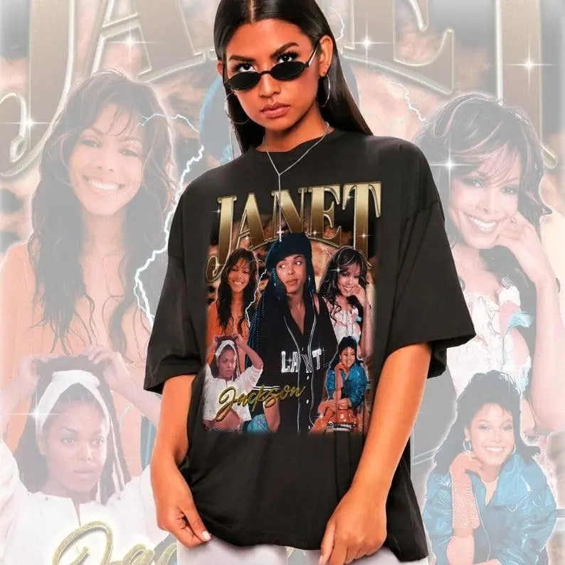 Retro Janet Jackson Shirt -Janet Jackson Tshirt,Janet Jackson T-shirt,Janet Jackson T shirt Hoodie, Sweatshirt