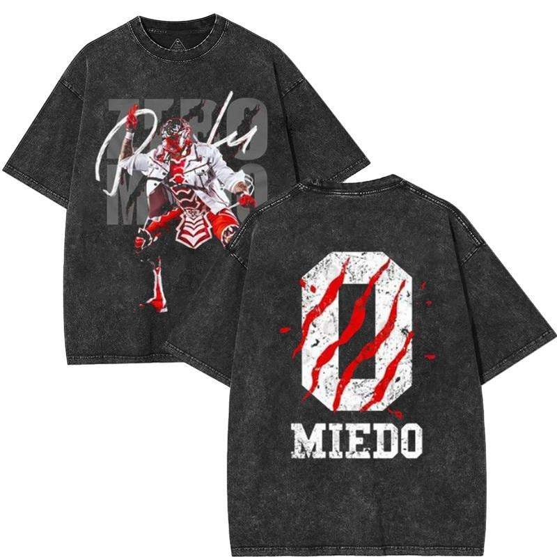 Retro Limited Pentaa Ceroo Miedoo T-Shirt, Zero Fear Graphic Tee, Vintage Wrestling TShirt, Pro Wrestler Unisex Oversized...