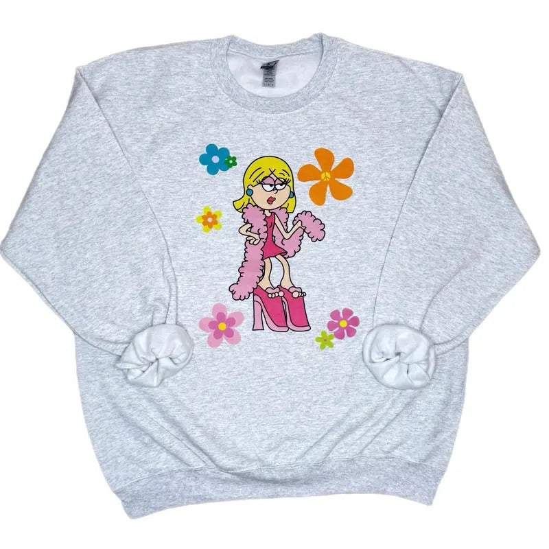 Retro Lizzie Sweatshirt Crewneck T-Shirts, Hoodie | HypeCrazeTee.com