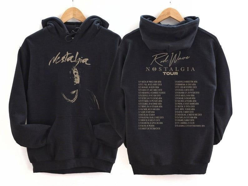 Retro Nostalgia Tour 2023 Inspired Nostalgia Music Tour Rod Wave T-Shirts, Hoodie, Sweatshirt