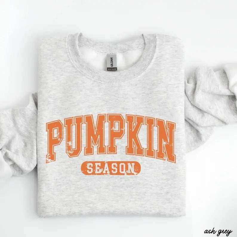 Retro Pumpkin Season Halloween Classic Unisex Sweatshirt for men and women T-Shirts, Hoodie | HypeCrazeTee.com