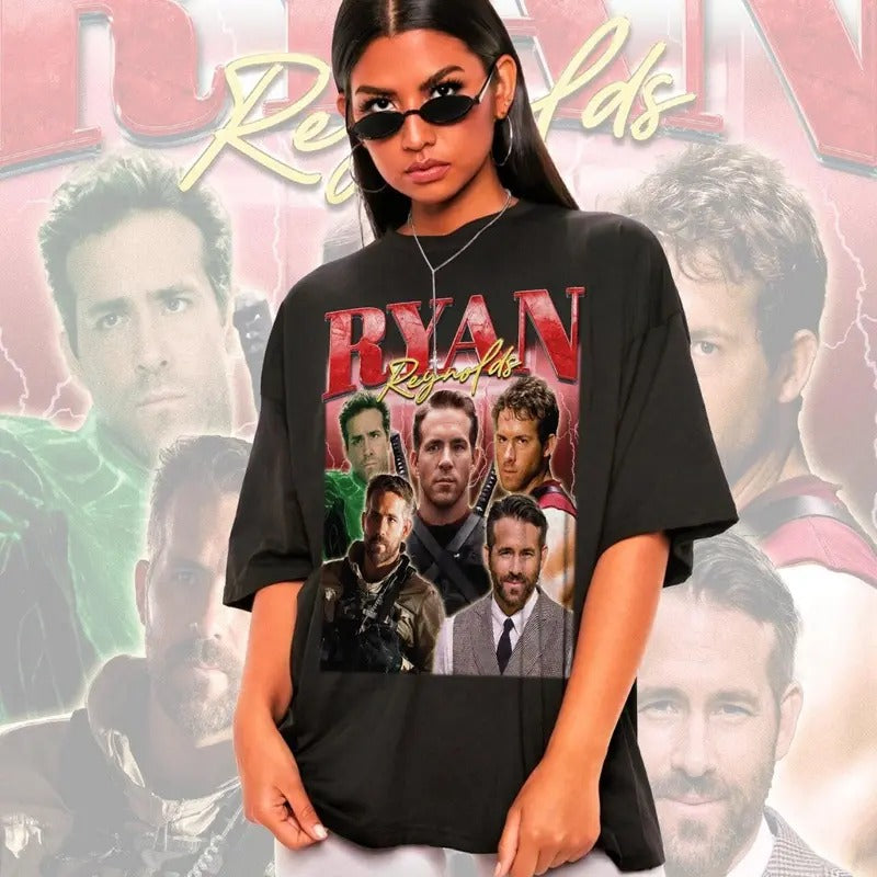 Retro Ryan Reynolds Shirt -Ryan Reynolds Tshirt,Ryan Reynolds T shirt,Ryan Reynolds T-shirt Hoodie, Sweatshirt