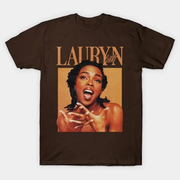 Lauryn Hill T Shirt Vintage Graphic Lauryn Hill // Retro Singer Menswear T-Shirt Hoodie, Sweatshirt | HypeCrazeTee.com