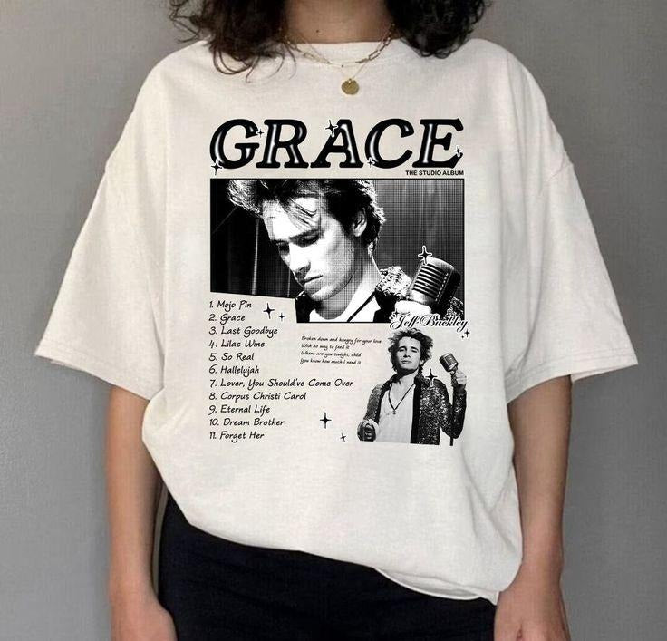 Retro Style Jeff Buckley Grace Album Unisex T-Shirt, Jeff Buckley Mystery White Boy Shirt, Halloween Gift Hoodie, Sweatshirt