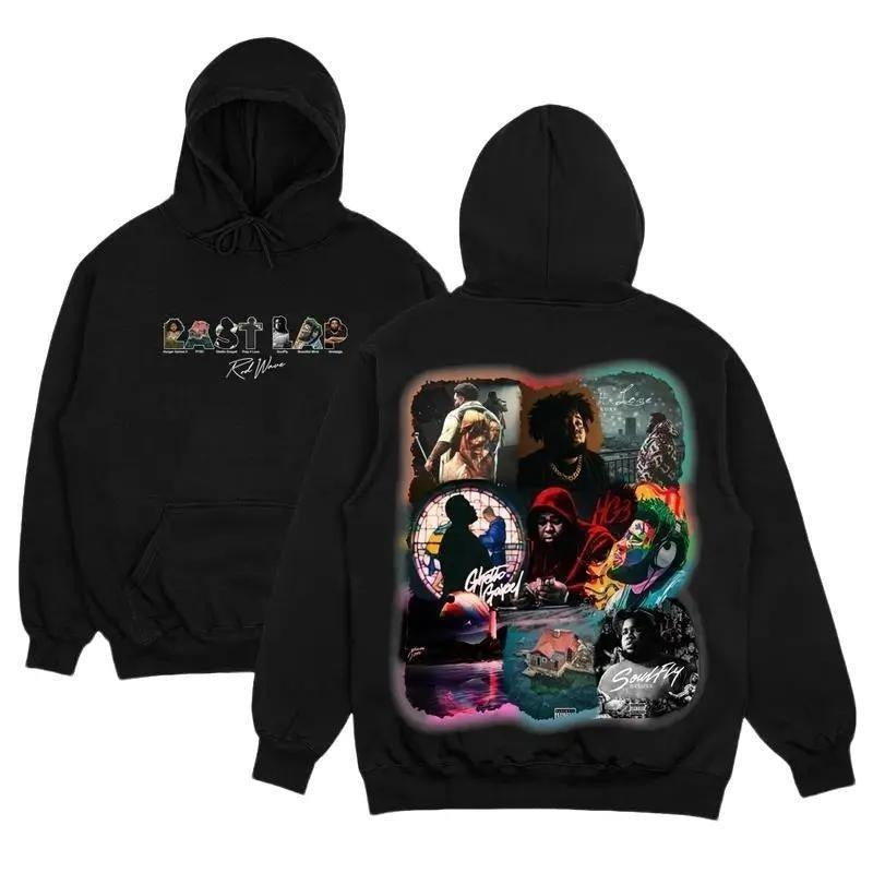 Retro Vintage Rod Wave Last Lap Tour Concert Dates Double Printed Cotton Shirt Rod Wave 2024 Shirt Fan Rap Rapper Hip Hop T-Shirts, Hoodie, Sweatshirt