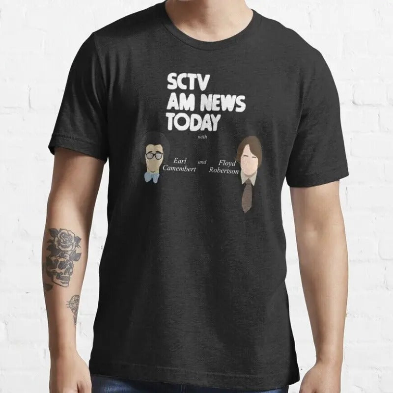 Retro Vintage Sctv Am News Classic T-Shirt S-3XL Hoodie, Sweatshirt | HypeCrazeTee.com