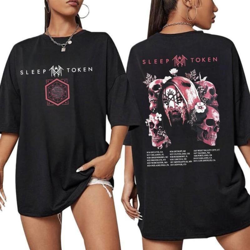 Retro Vintage Sleep Token Logo Shirt, Sleep Token Merch Rock Music Tee, Mother's Day Gift, Mother's Day, Full Size, Full...