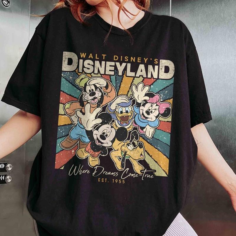Retro Walt Magic Kingdom's Magic Kingdomland Shirt, Miickeyy and Friends Sweatshirt, Where Dreams Come True Shirt, Magic...