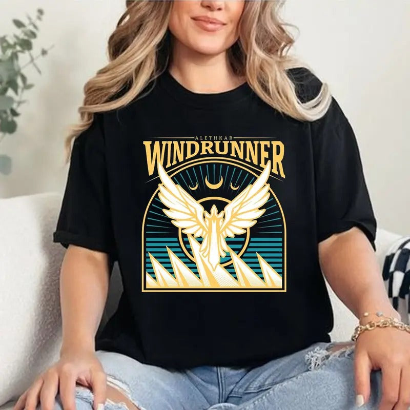 Retro Winrunner Shirt Stormlight Archive Fantasy Inspired Book Lover Way Kings Shirt T-Shirts, Hoodie, Sweatshirt