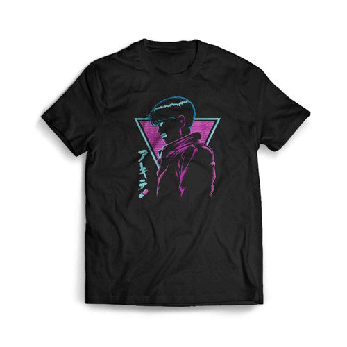 Retro Anime Neon Kaneda Mens T-Shirt Tee