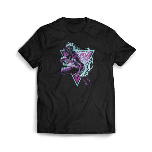 Retro Anime Neon Ruto Mens T-Shirt Tee