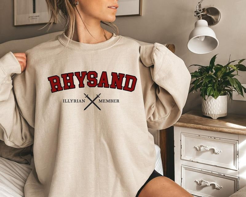 Rhysand ACOTAR Sweatshirt, Velaris Hoodie, High Lord, Azriel Shadowsinger, Rhysand shirt, Feysand, Feyre and Rhysand,...
