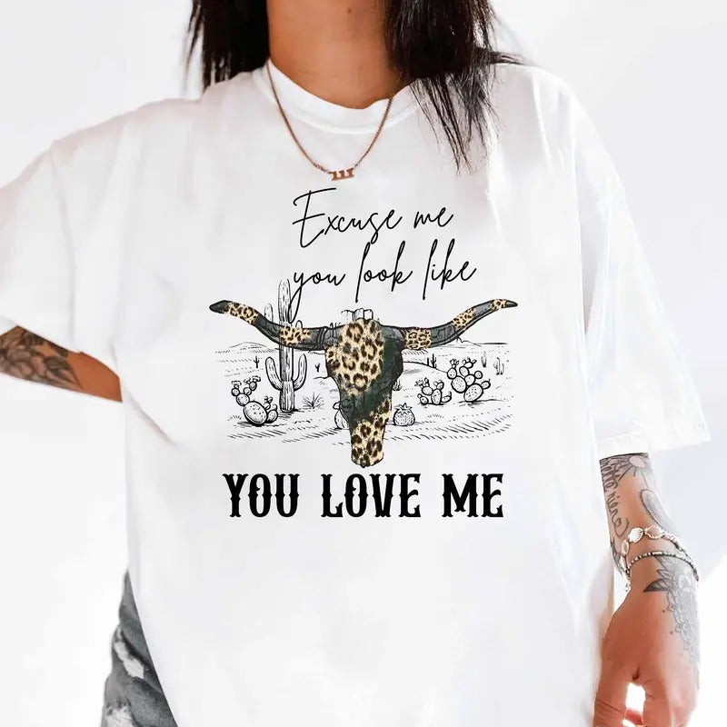 RiIey Green Inspired T Shirt, Country Concert Outfit, Y0u Look Like Y0u L0ve Me, Tour Merch For Fans, Unisex Short Sleeve...