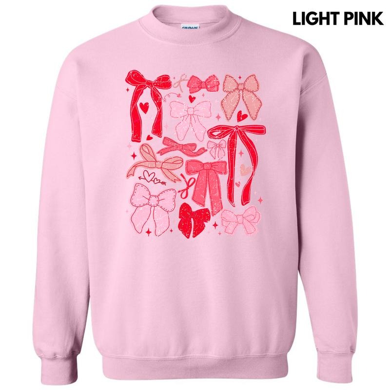 Ribbon & Bow Collage Sweatshirt 'NLB' T-Shirts, Hoodie | HypeCrazeTee.com