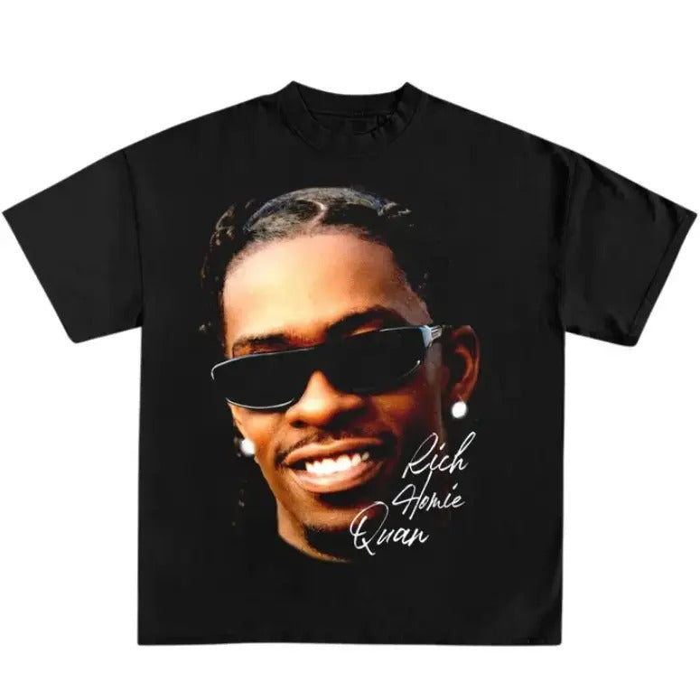 Rich Homie Quan shirt - Rest In Peace Rich Homie Quan - Memorial Shirt Hoodie, Sweatshirt | HypeCrazeTee.com