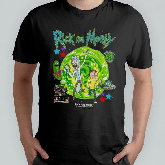Rick And Morty Wubba Lubba Dub Dub Graphic T-shirt