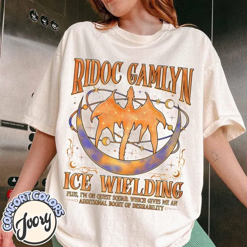 Ridoc Gamlyn Shirt, the Quest Squad Onyx Storm, Dragon Rider, Gift for Book Lover, Bookish Shirt, Romantasy, Fourth Wing...