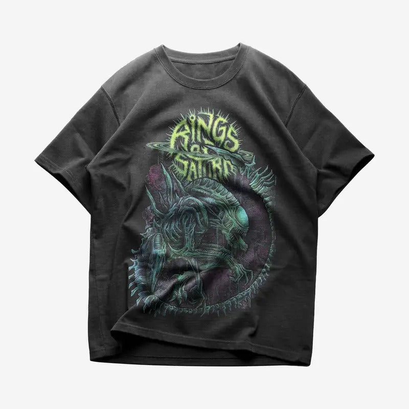 Rings of Saturn T-shirt - Metal Music Shirt - Rings of Saturn Merch - Unisex Cotton Tee Hoodie, Sweatshirt | HypeCrazeTee.com