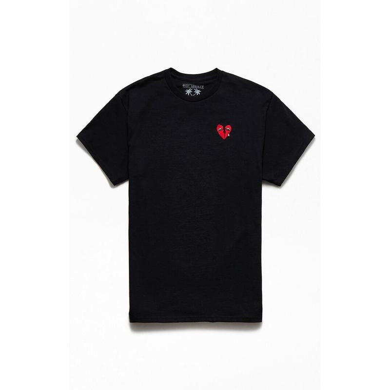 Riot Society Men's Broken Heart Eyes T-Shirt - Multicolor Hoodie, Sweatshirt | HypeCrazeTee.com