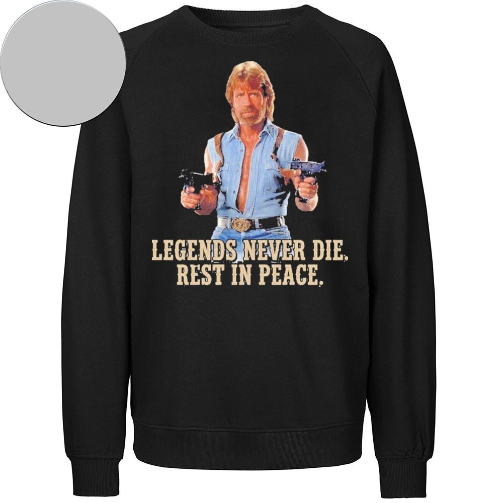 Rip Chuck Norris 1940-2026 Legends Never Die Rest in Peace Shirt