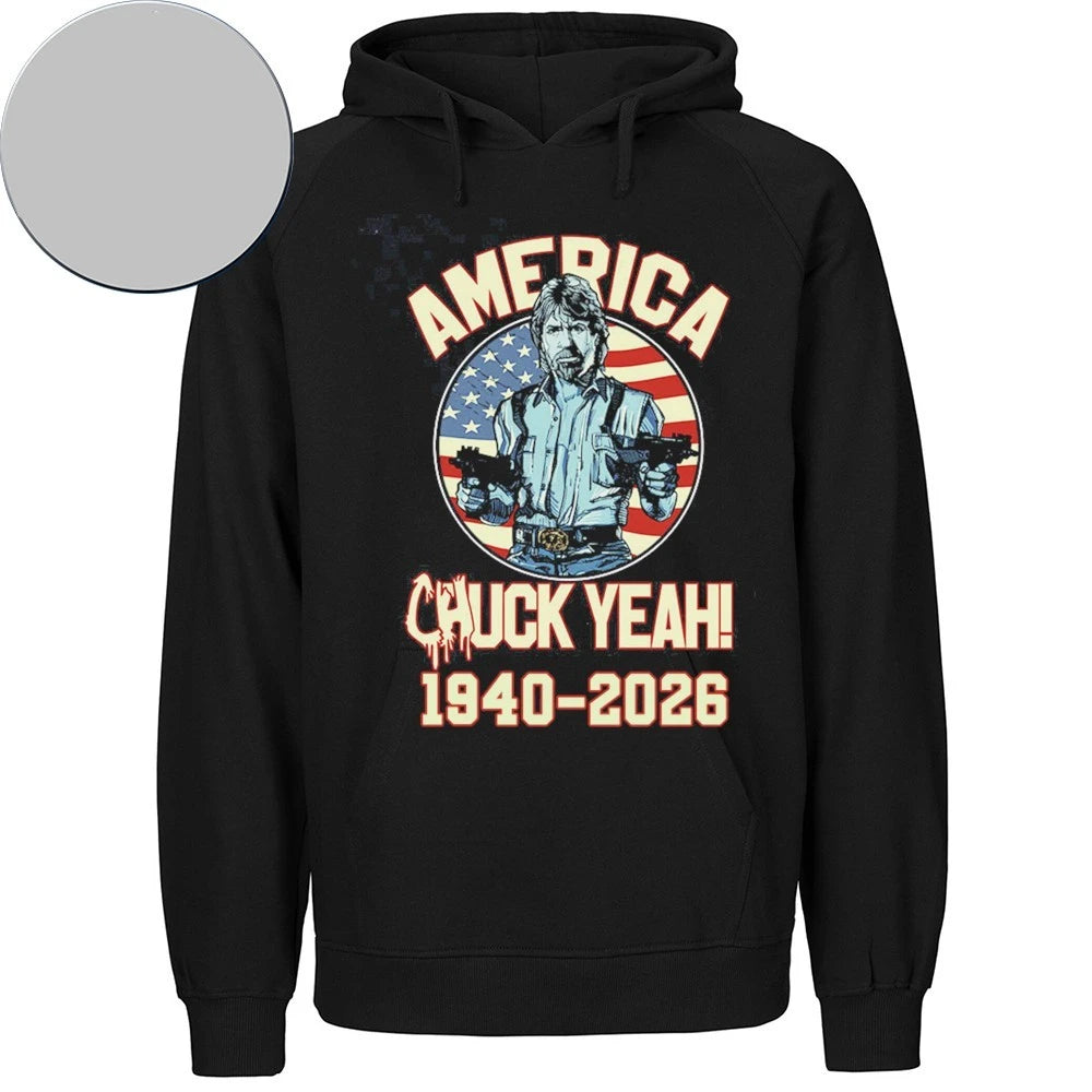 Rip Chuck Norris 1940-2026 Tee American Chuck Yeah T-Shirt