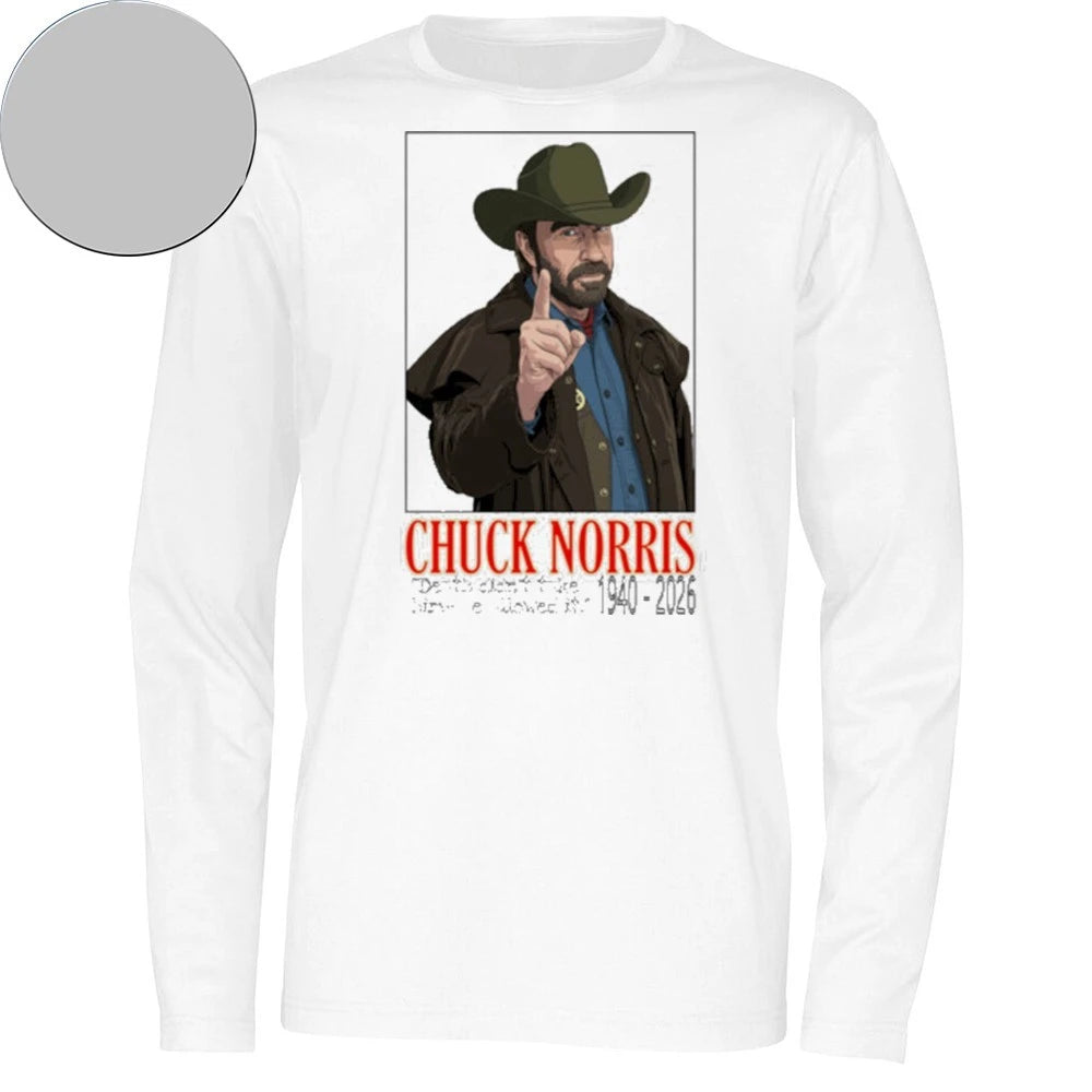 Rip Chuck Norris Death didn’t take him, he allowed it Shirt