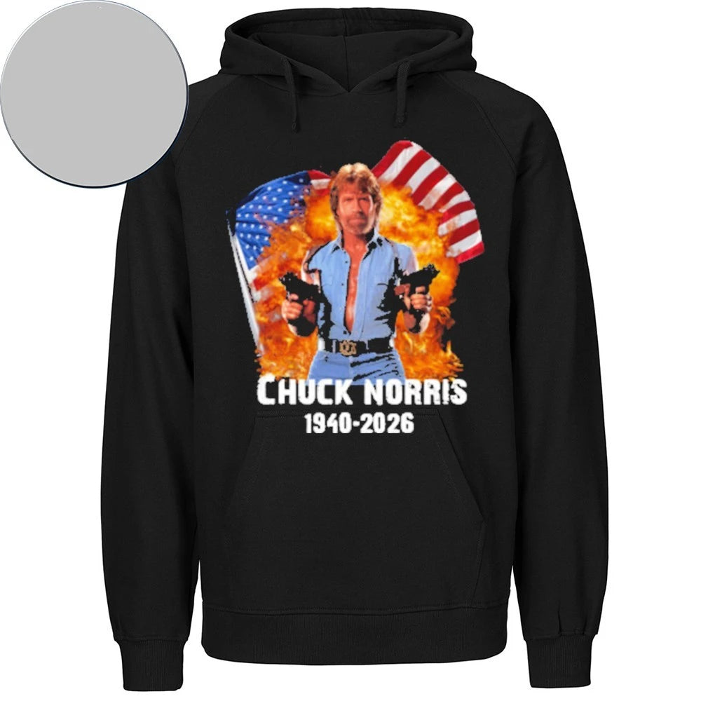 Rip Chuck REST IN PEACE American Flag Shirt