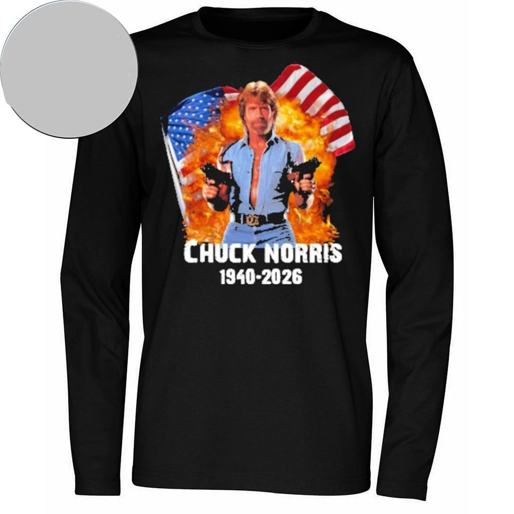 Rip Chuck REST IN PEACE American Flag Shirt