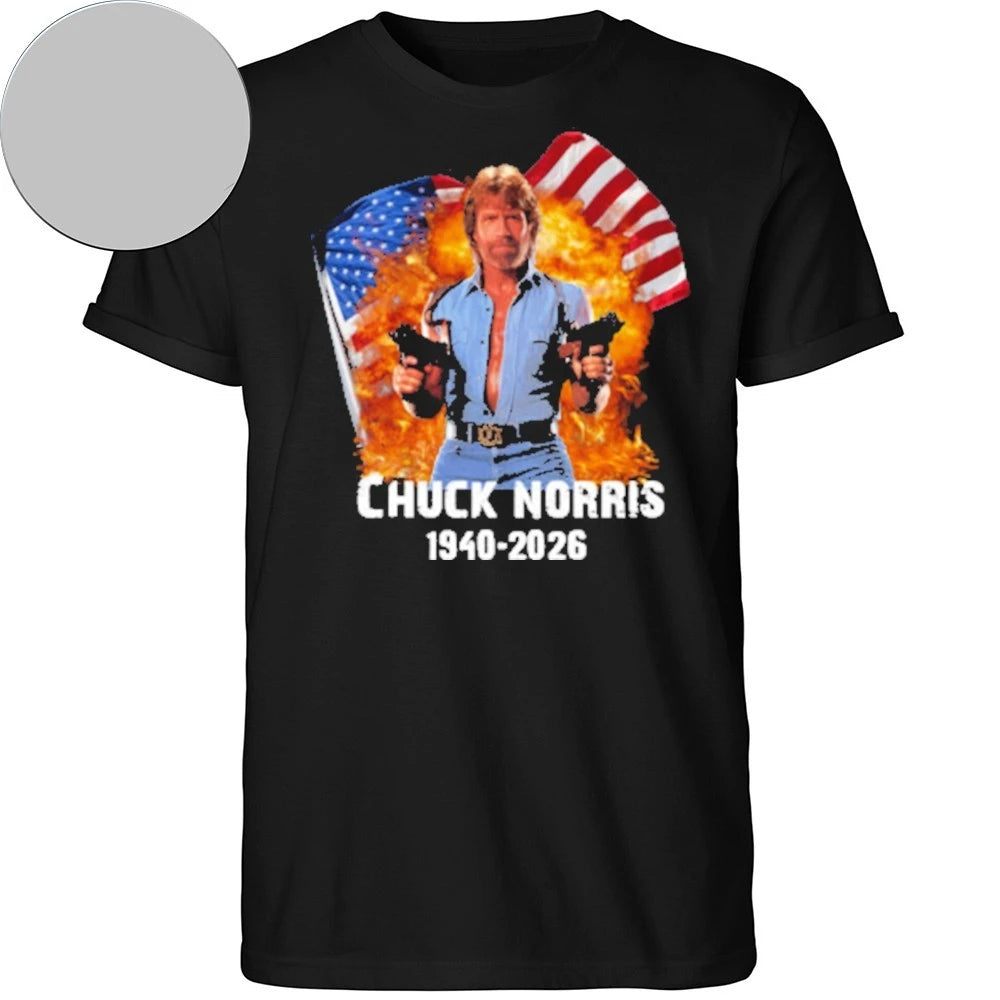 Rip Chuck REST IN PEACE American Flag Shirt