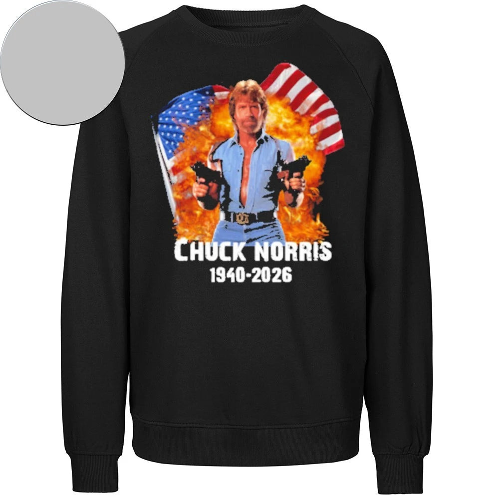 Rip Chuck REST IN PEACE American Flag Shirt