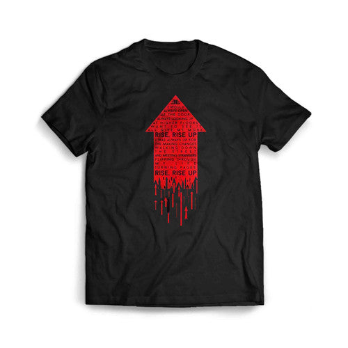 Rise up Imagine Dragon Mercury Tour Mens T-Shirt Tee