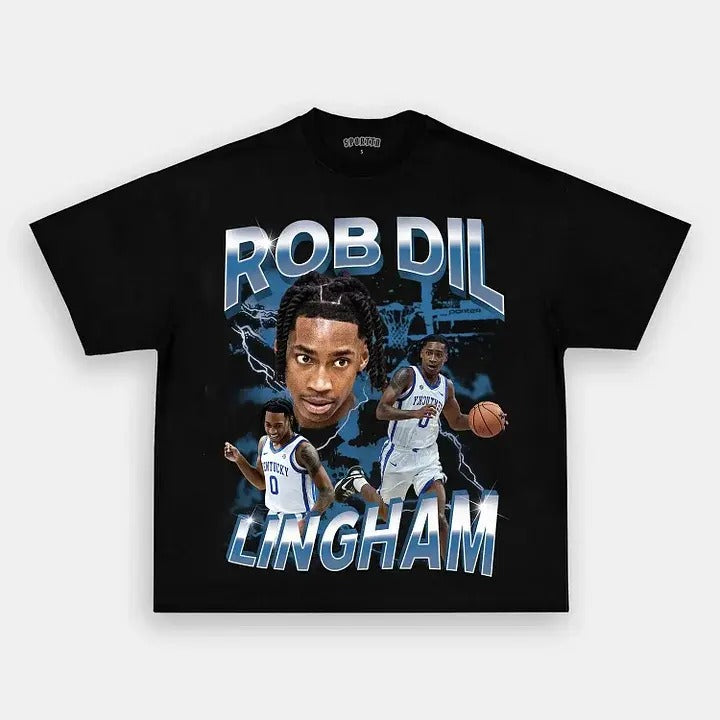 Rob Dillingham TEE - VINTAGE TEE - SPORT TEE - GRAPHIC MEN'S T-SHIRT SWEATSHIRT HOODIE - GIFT FOR FAN | HypeCrazeTee.com