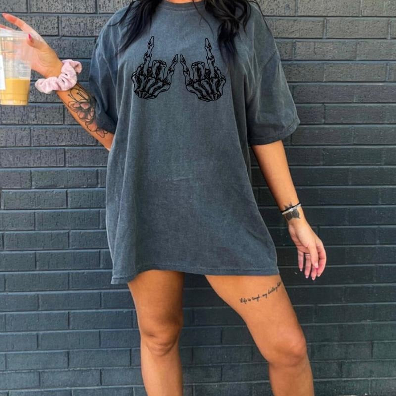 Rock on double hand comfort colors shirt Cotton Hoodie, Sweatshirt | HypeCrazeTee.com