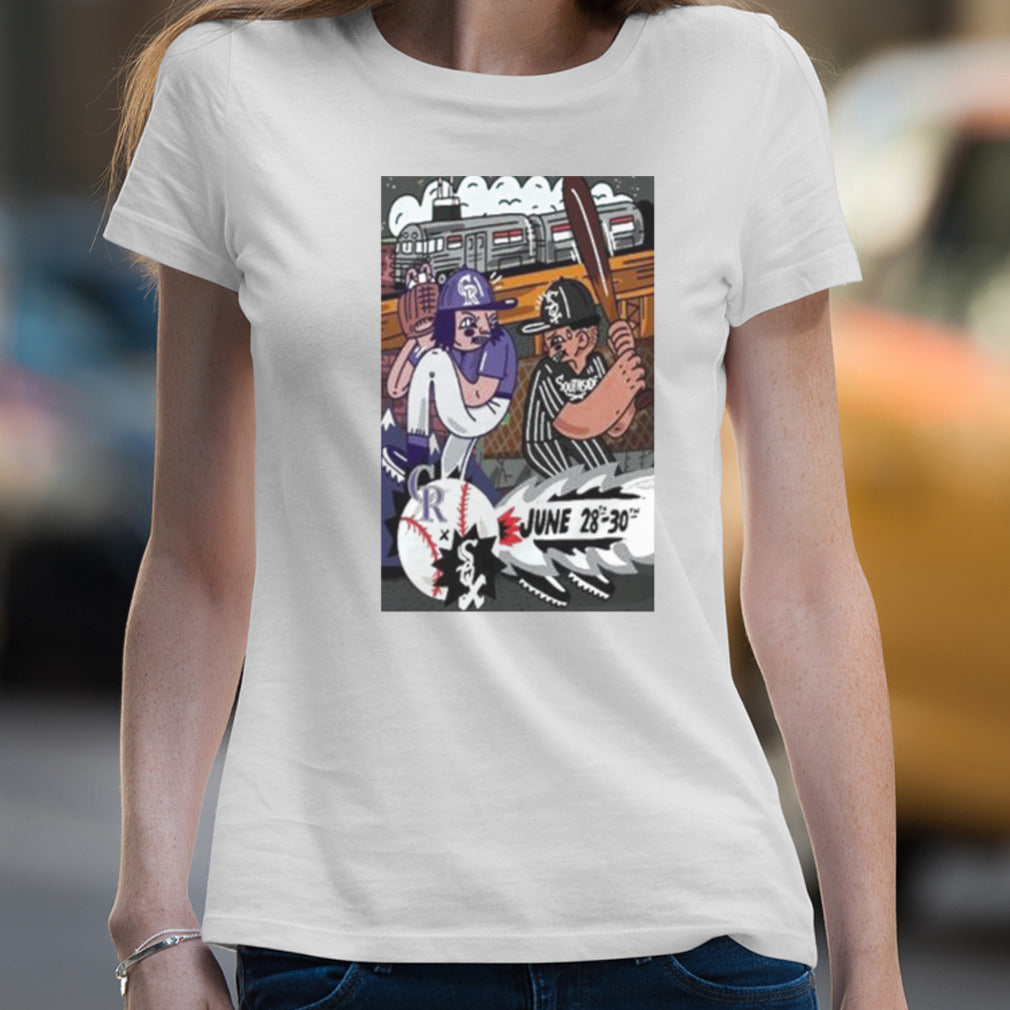 Rockies Vs White Sox In Chicago IL On June 28 2024 Tour Poster shirt