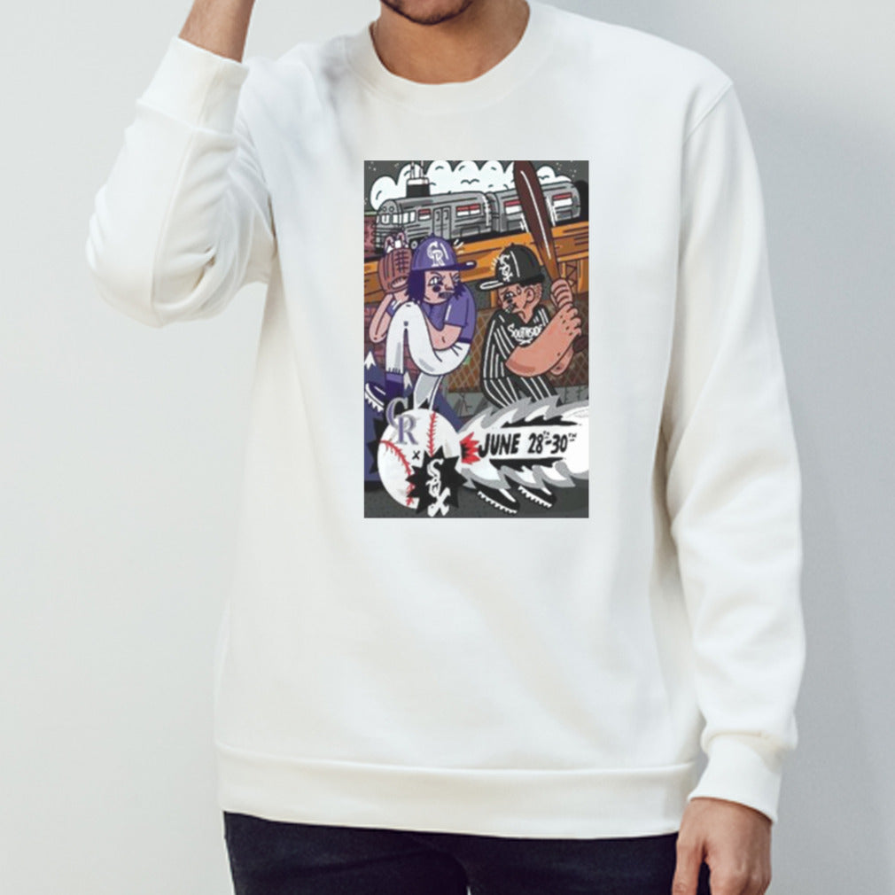 Rockies Vs White Sox In Chicago IL On June 28 2024 Tour Poster shirt