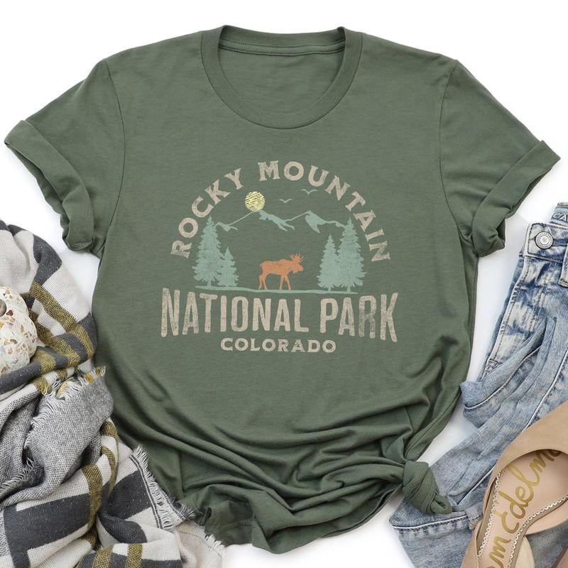 Rocky Mountain National Park T-Shirt Hoodie, Sweatshirt | HypeCrazeTee.com