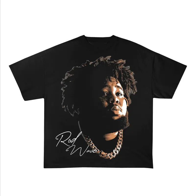 Rod Wave Big Face 2024 Tour Gift Tee - Last Lap Graphic Shirt for Fans Hoodie, Sweatshirt | HypeCrazeTee.com