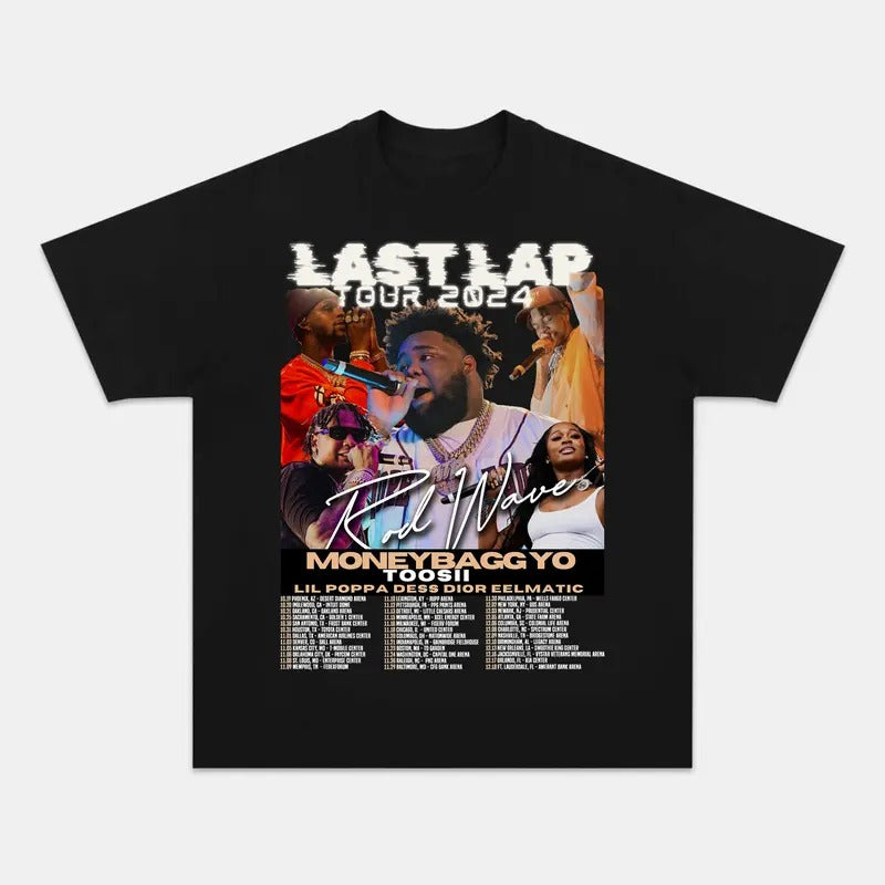 Rod Wave Concert Shirt Last Lap Tour 2024 Fans T-Shirts, Hoodie, Sweatshirt