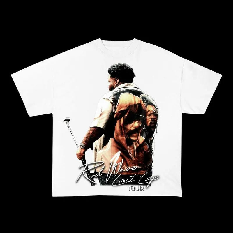 Rod Wave White Last Lap Tour Shirt Hoodie, Sweatshirt | HypeCrazeTee.com