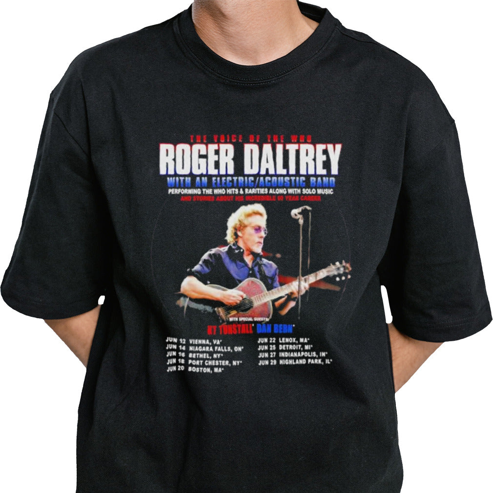 Roger Daltrey The Voice Of The Who Tour 2024 Shirt